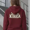 "South Korea Collegiate" Heavy Blend Unisex Pullover Hoodie