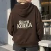 "South Korea Collegiate" Heavy Blend Unisex Pullover Hoodie | Gildan 18500