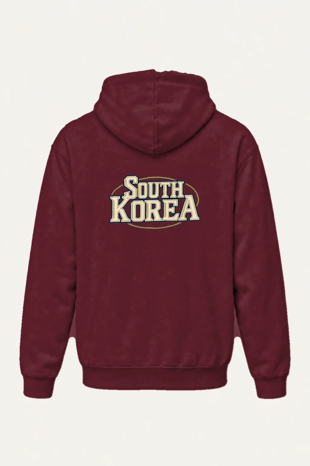 "South Korea Collegiate" Heavy Blend Unisex Pullover Hoodie | Gildan 18500