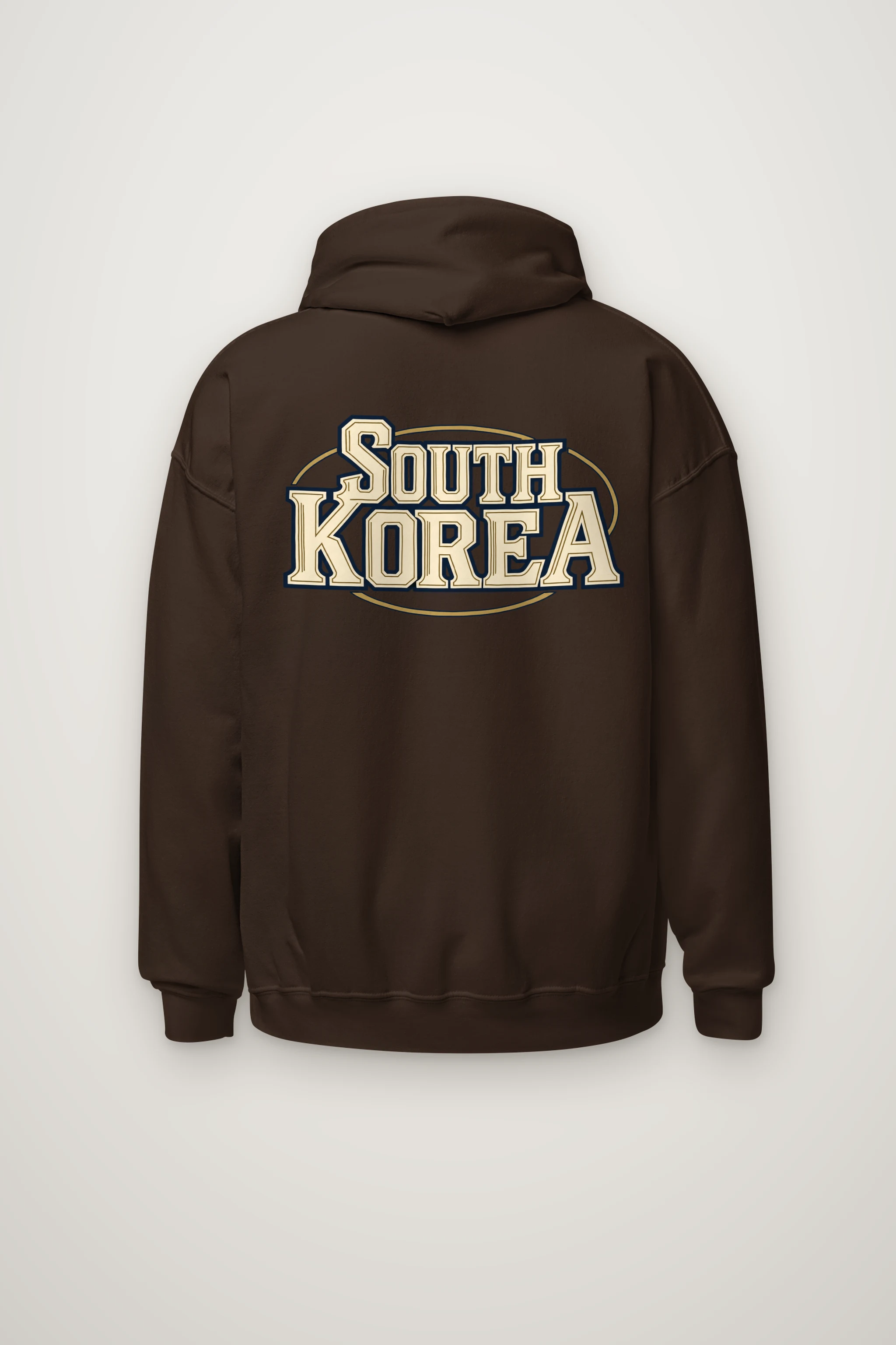 "South Korea Collegiate" Heavy Blend Unisex Pullover Hoodie