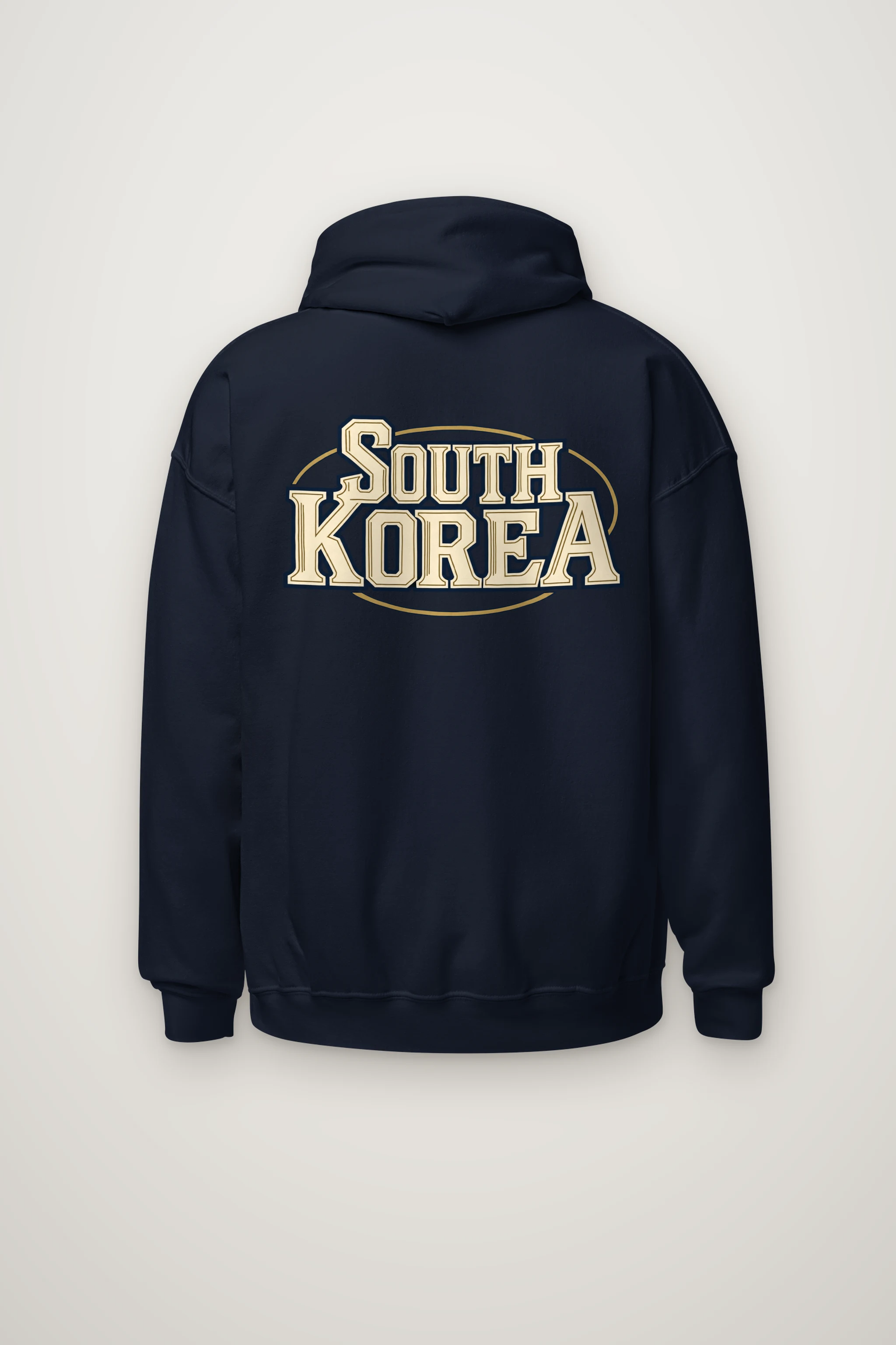 "South Korea Collegiate" Heavy Blend Unisex Pullover Hoodie