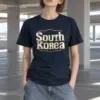 "South Korea Collegiate" Heavyweight Unisex Crewneck T-shirt
