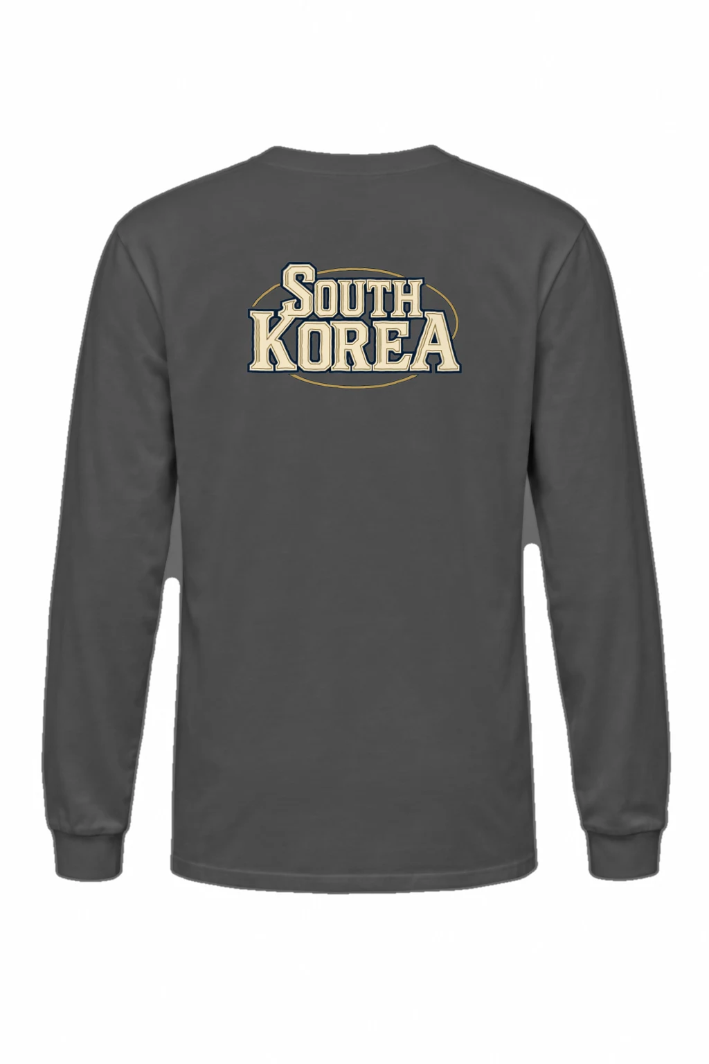 "South Korea Collegiate" Unisex Longsleeve T-shirt | Gildan 2400