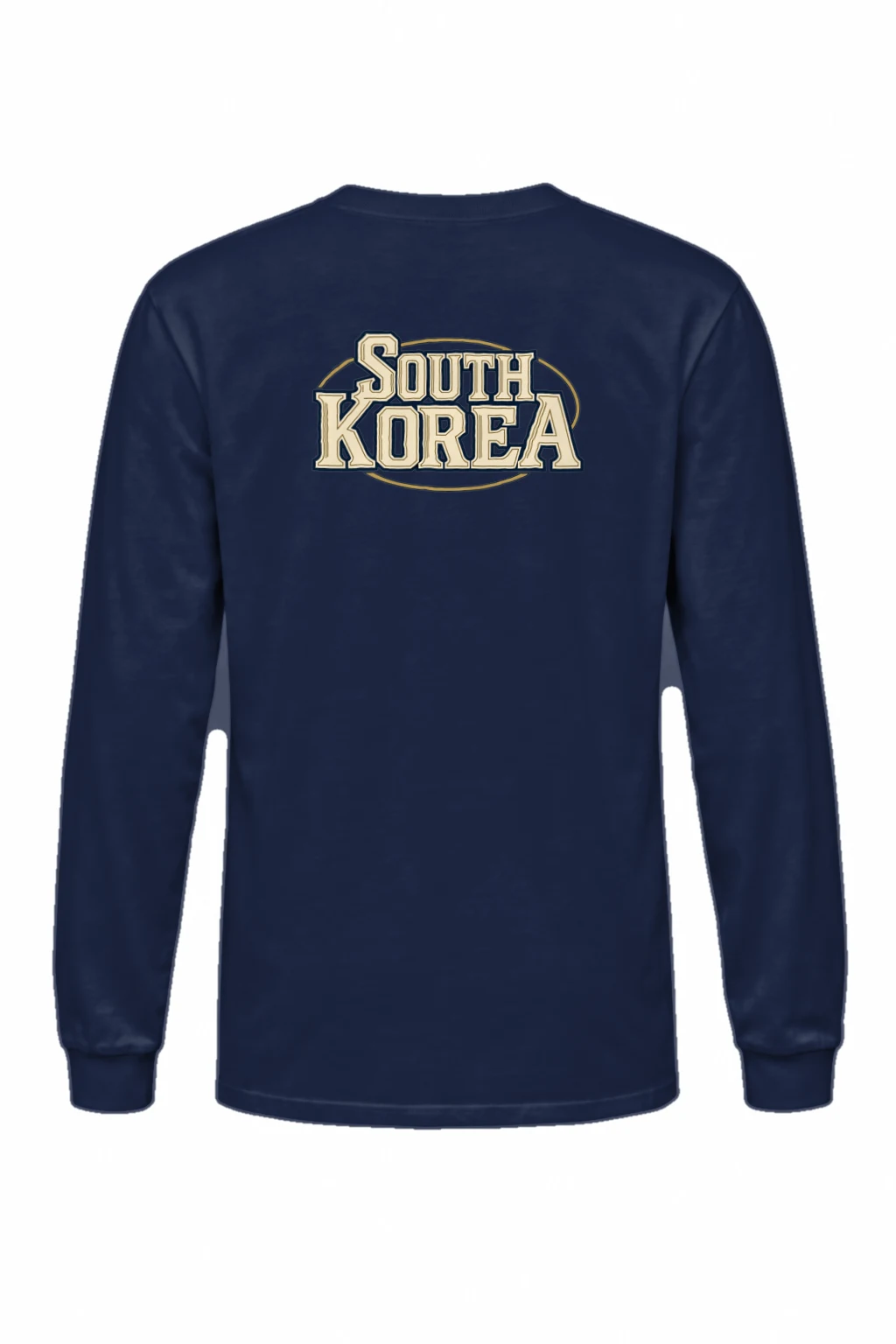 "South Korea Collegiate" Unisex Longsleeve T-shirt | Gildan 2400