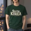 "South Korea" Heavyweight Unisex Crewneck T-shirt