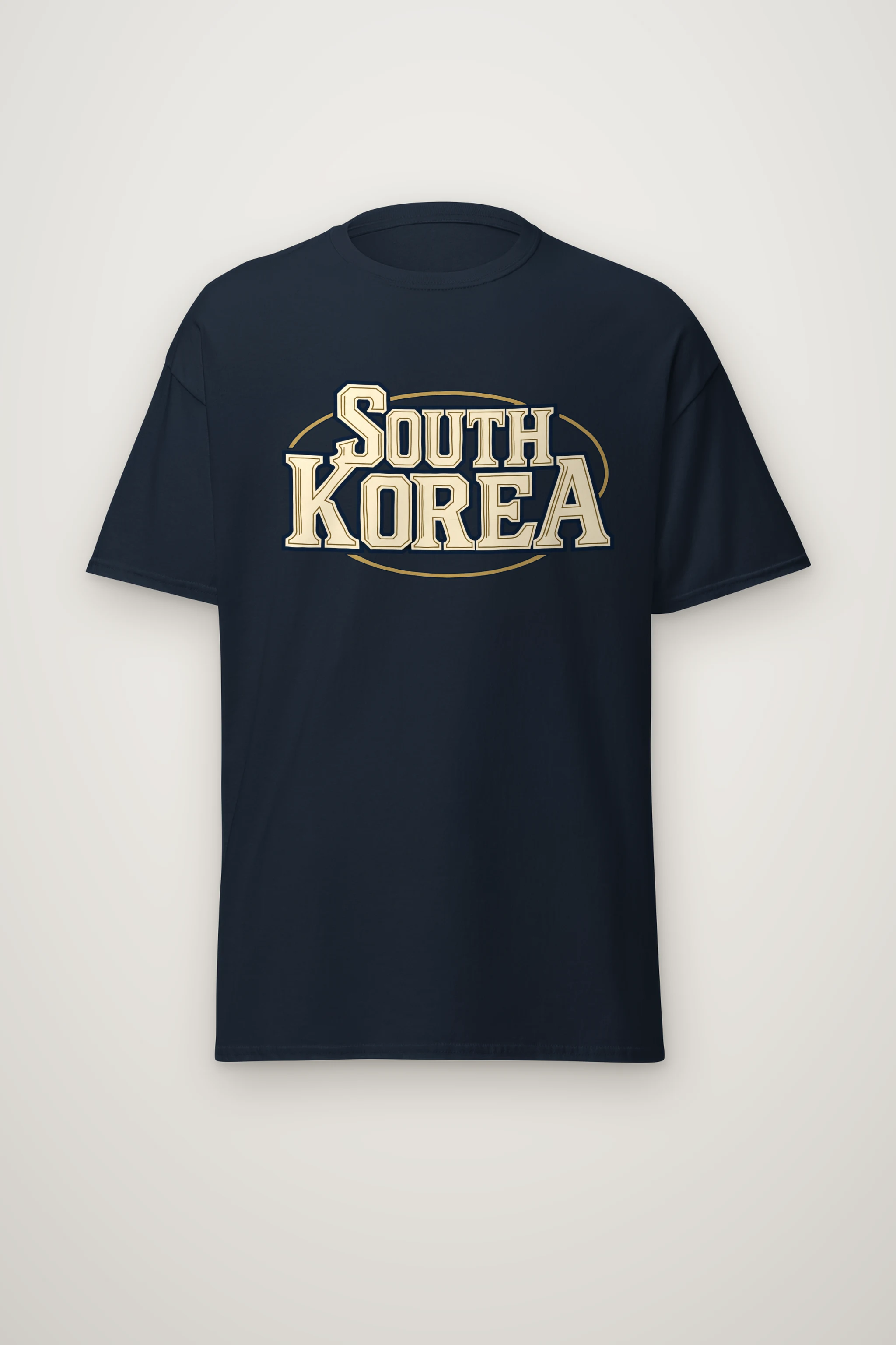 "South Korea" Heavyweight Unisex Crewneck T-shirt