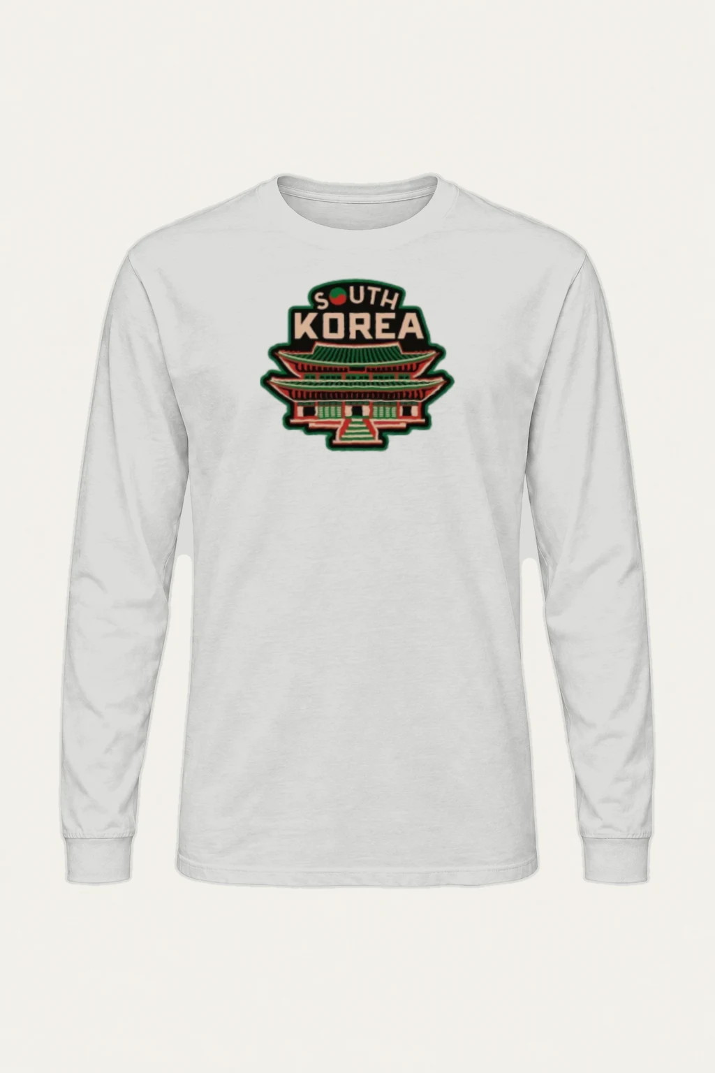 "South Korea Palace" Unisex Longsleeve T-shirt | Gildan 2400