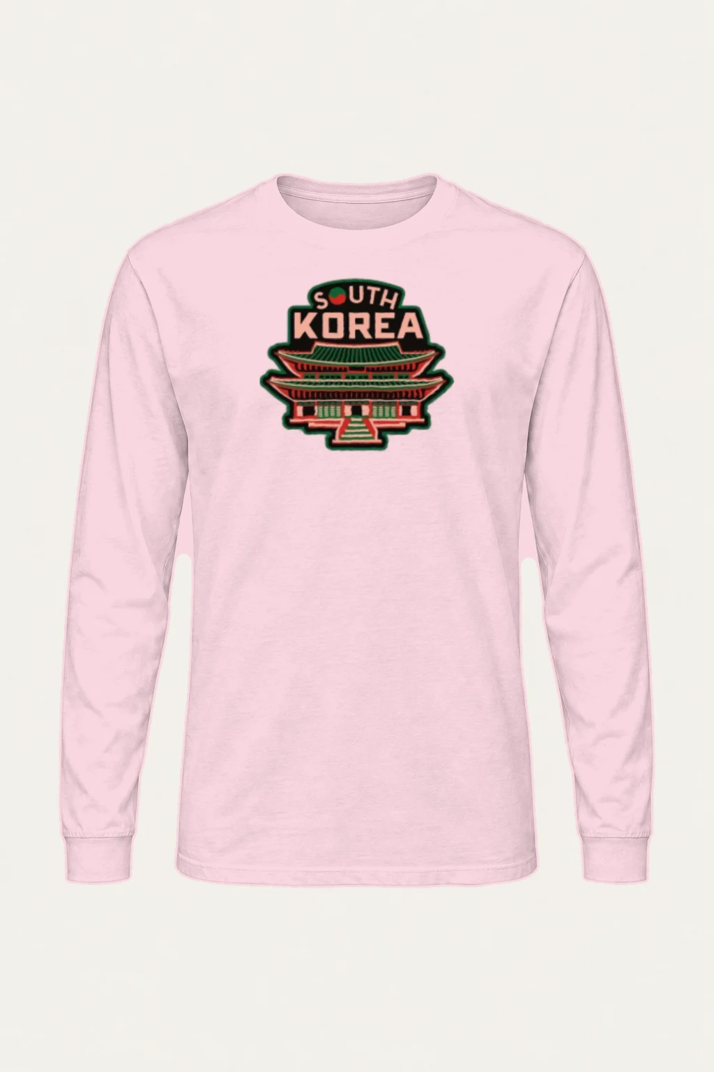 "South Korea Palace" Unisex Longsleeve T-shirt | Gildan 2400