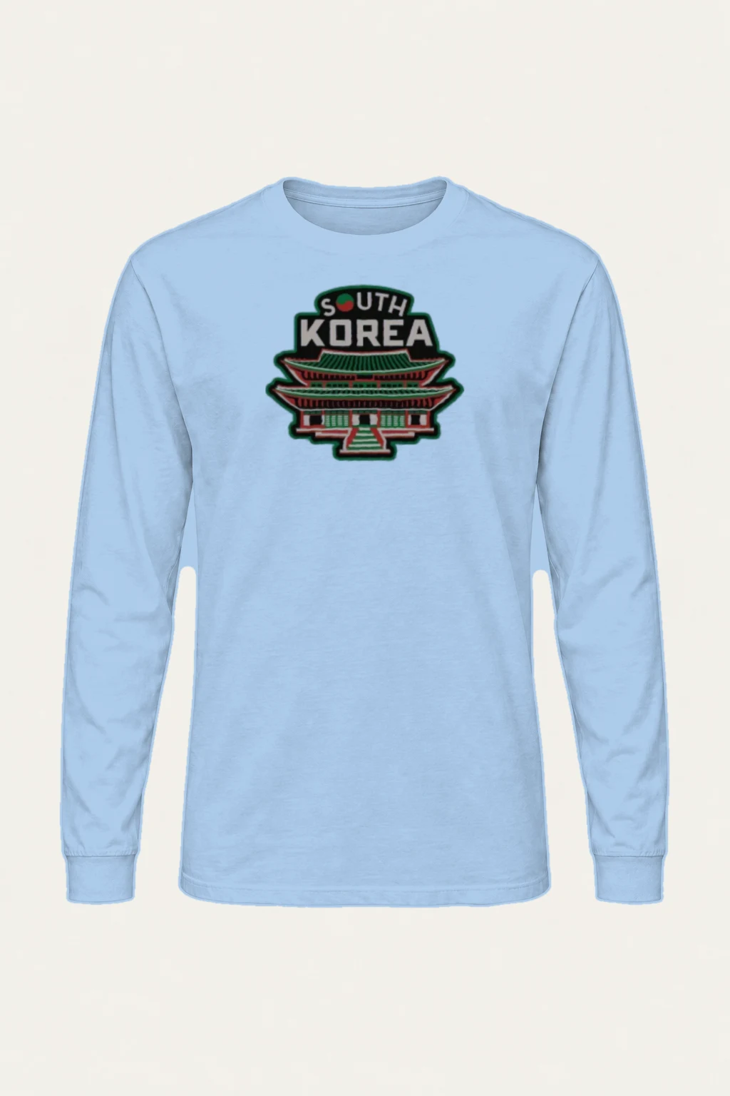 "South Korea Palace" Unisex Longsleeve T-shirt | Gildan 2400