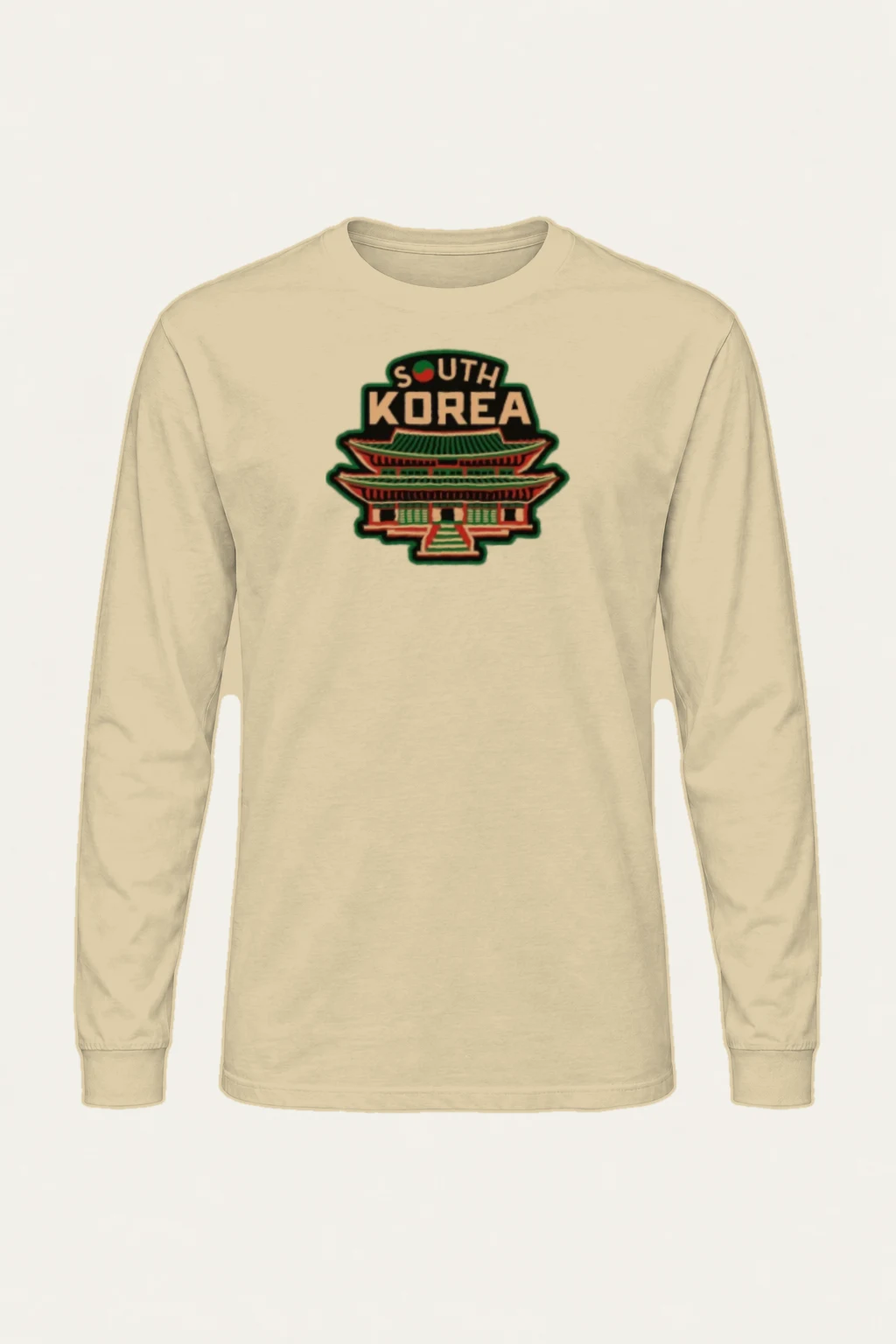 "South Korea Palace" Unisex Longsleeve T-shirt | Gildan 2400