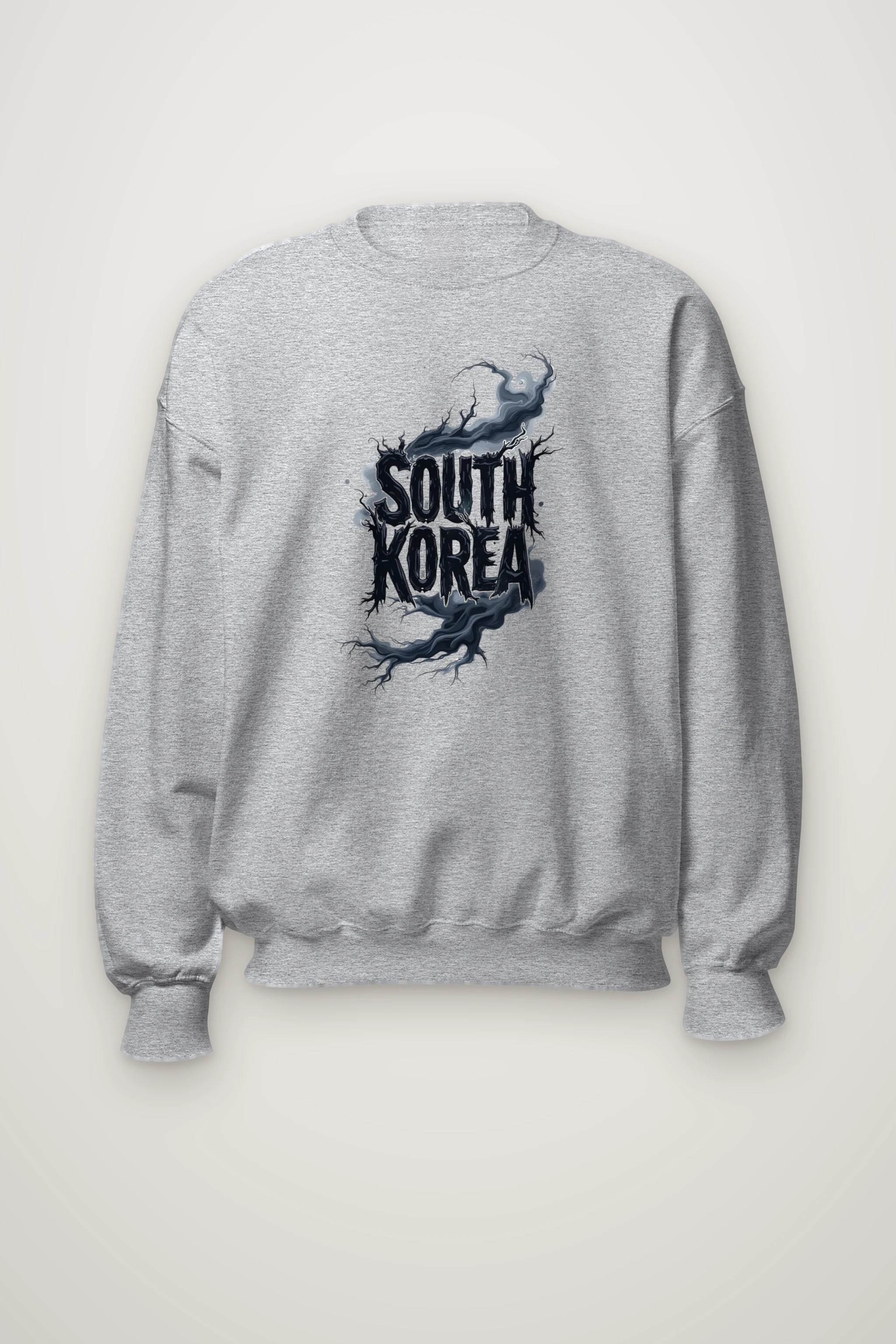 "South Korea Roots" Heavy Blend Unisex Crewneck Sweatshirt