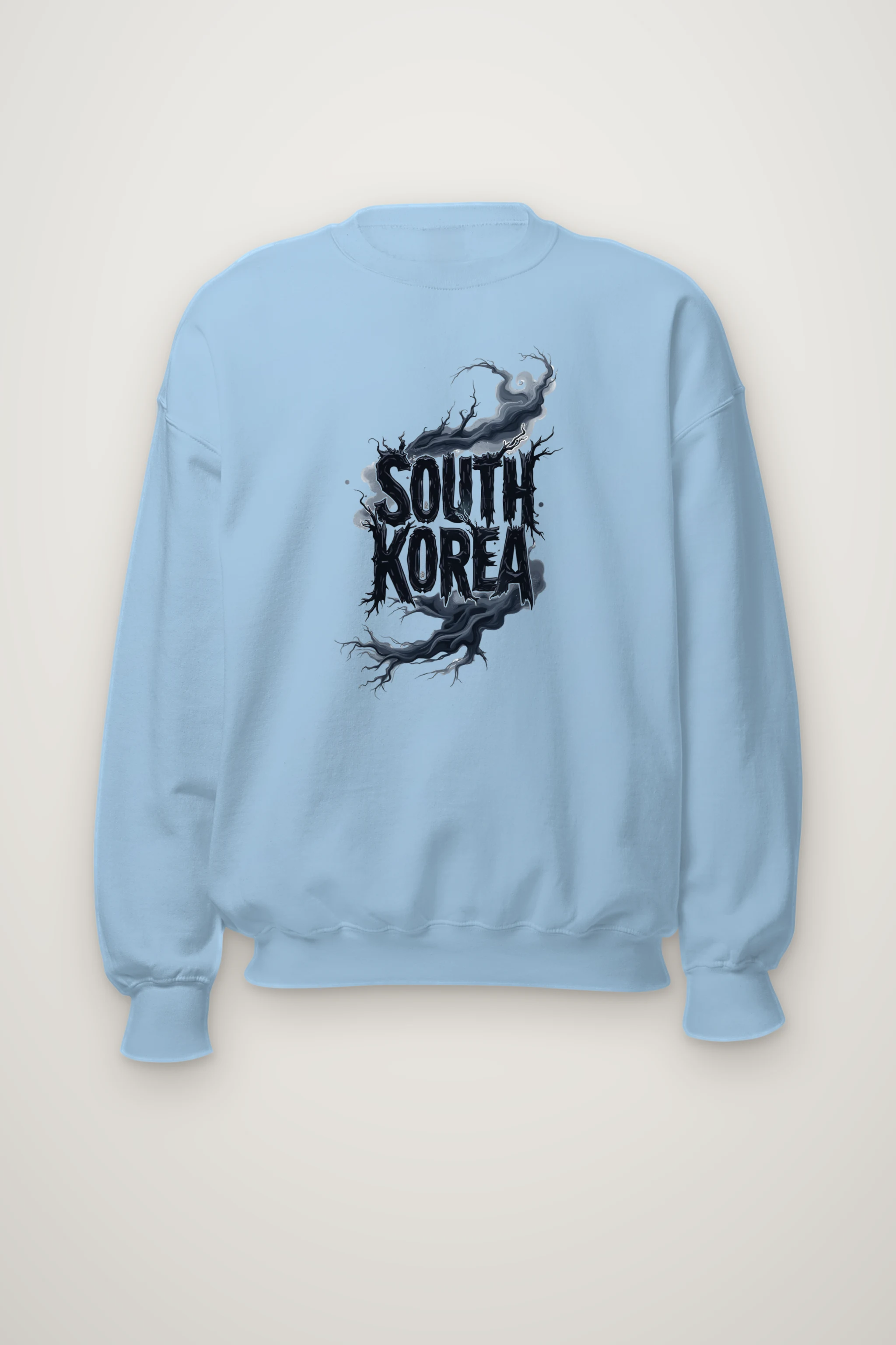 "South Korea Roots" Heavy Blend Unisex Crewneck Sweatshirt