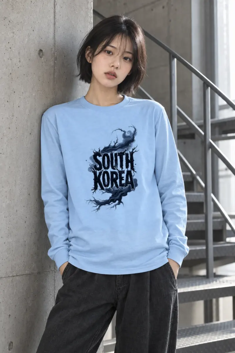 "South Korea Roots" Unisex Longsleeve T-shirt