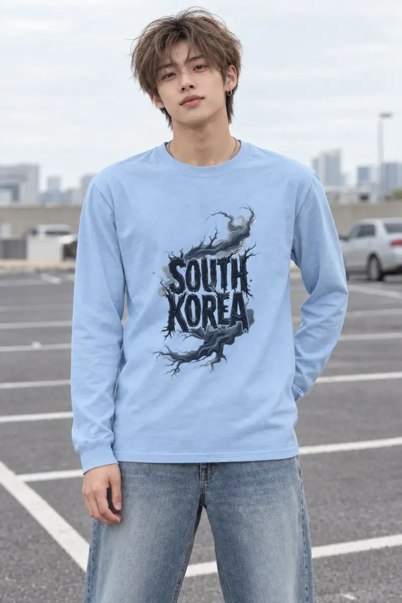 "South Korea Roots" Unisex Longsleeve T-shirt