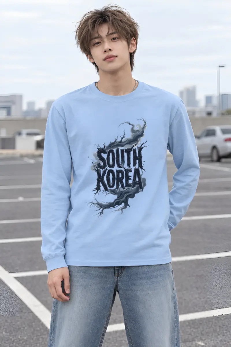 "South Korea Roots" Unisex Longsleeve T-shirt