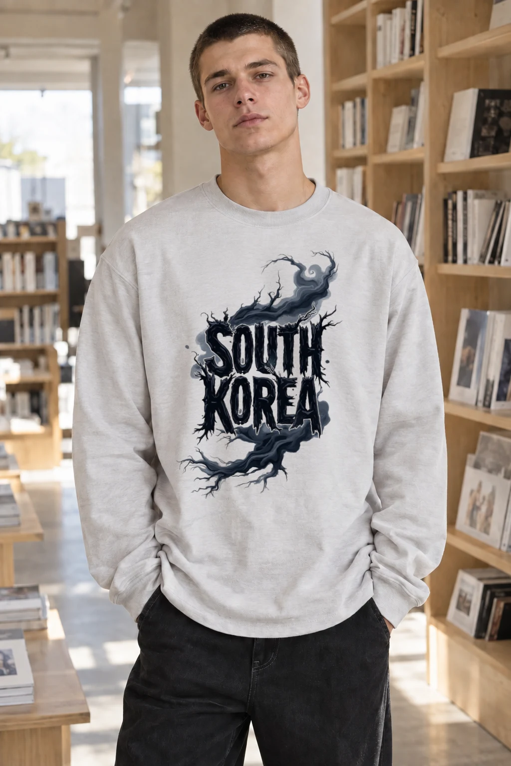 "South Korea Roots" Unisex Longsleeve T-shirt | Gildan 2400
