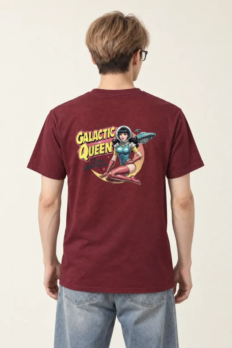 "Space Adventures" Heavyweight Unisex Crewneck T-shirt