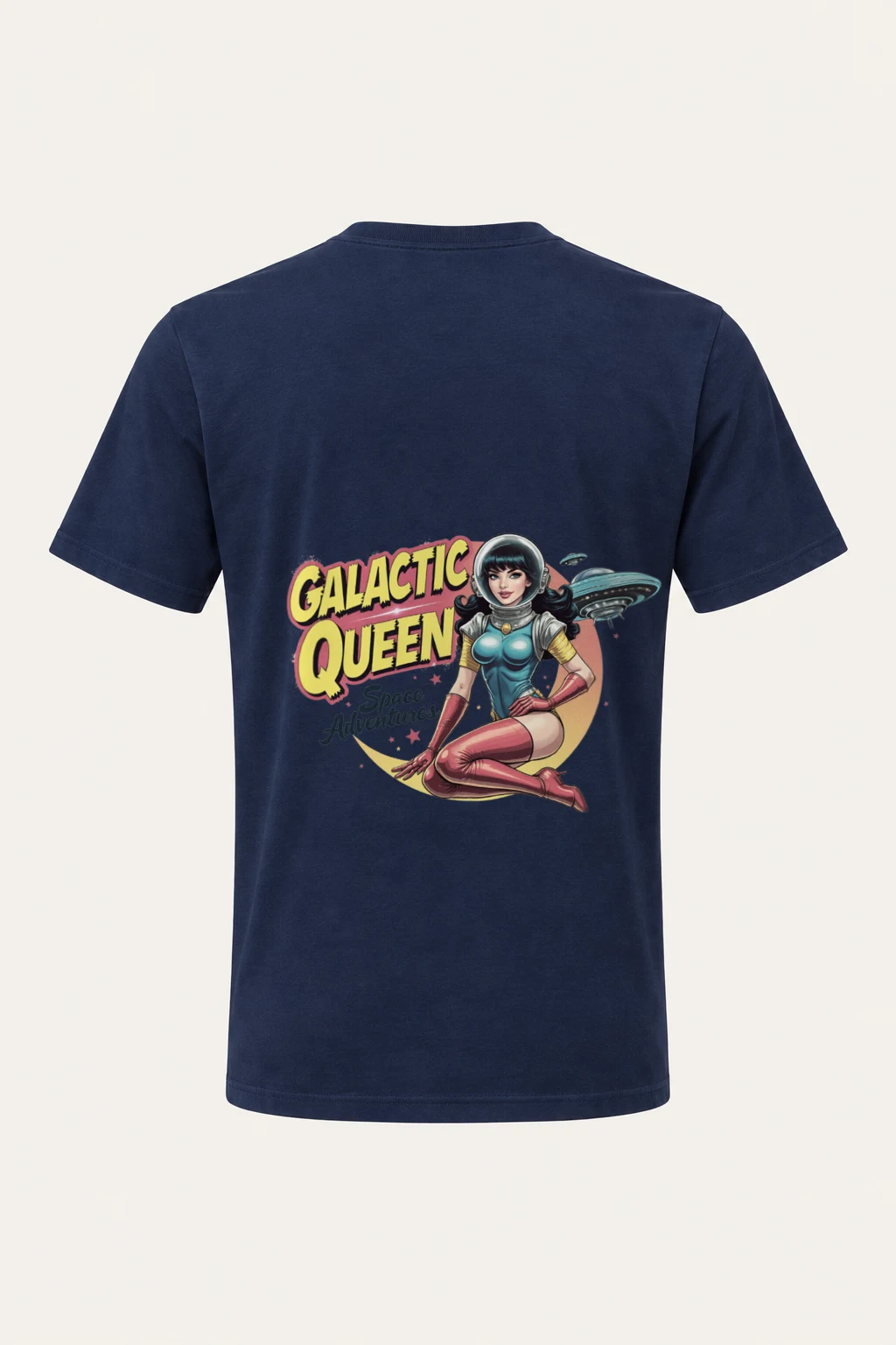 "Space Adventures" Heavyweight Unisex Crewneck T-shirt | Gildan 5000