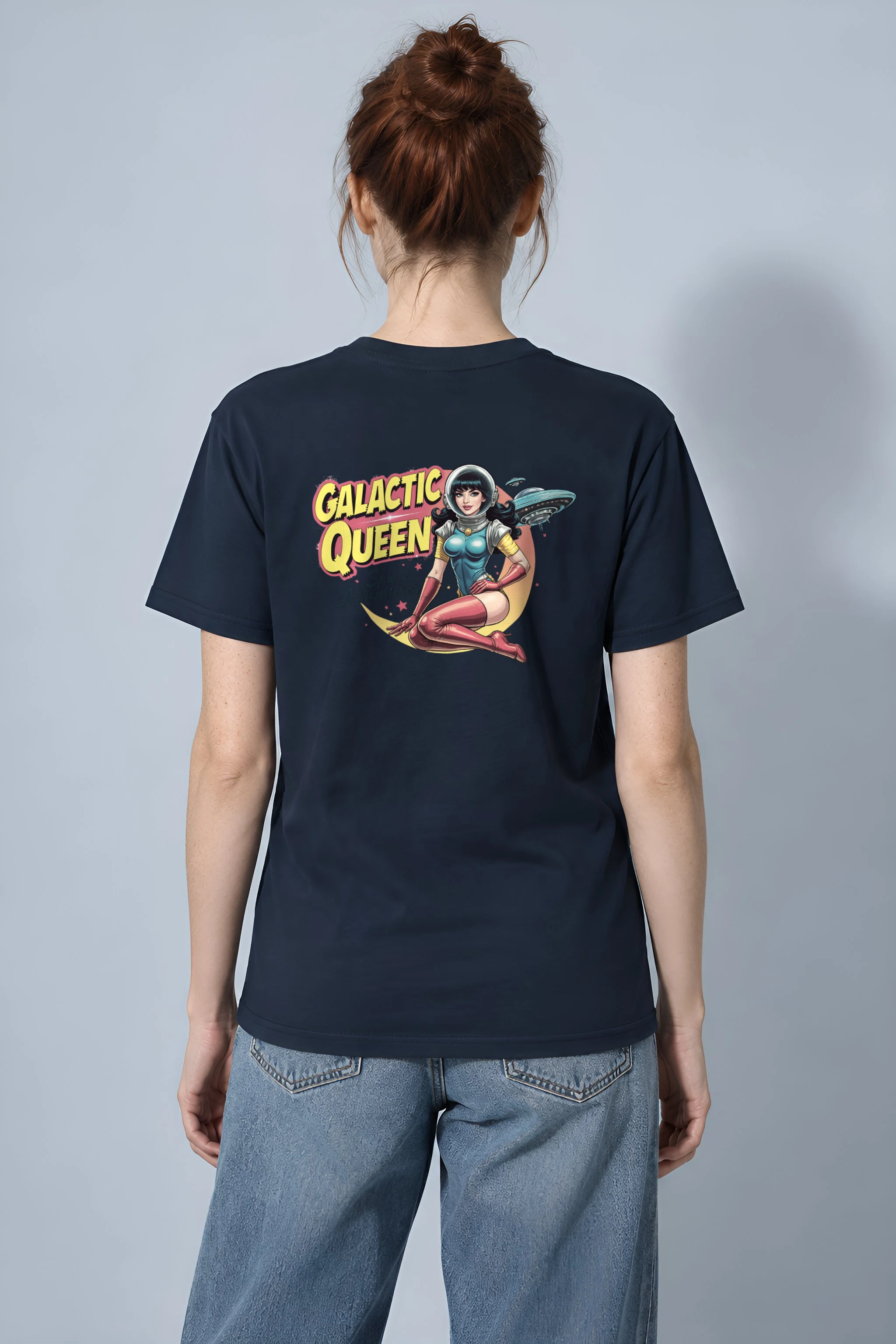 "Space Adventures" Heavyweight Unisex Crewneck T-shirt