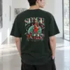 "Space Exploring The Cosmos" Heavyweight Unisex Crewneck T-shirt | Gildan 5000