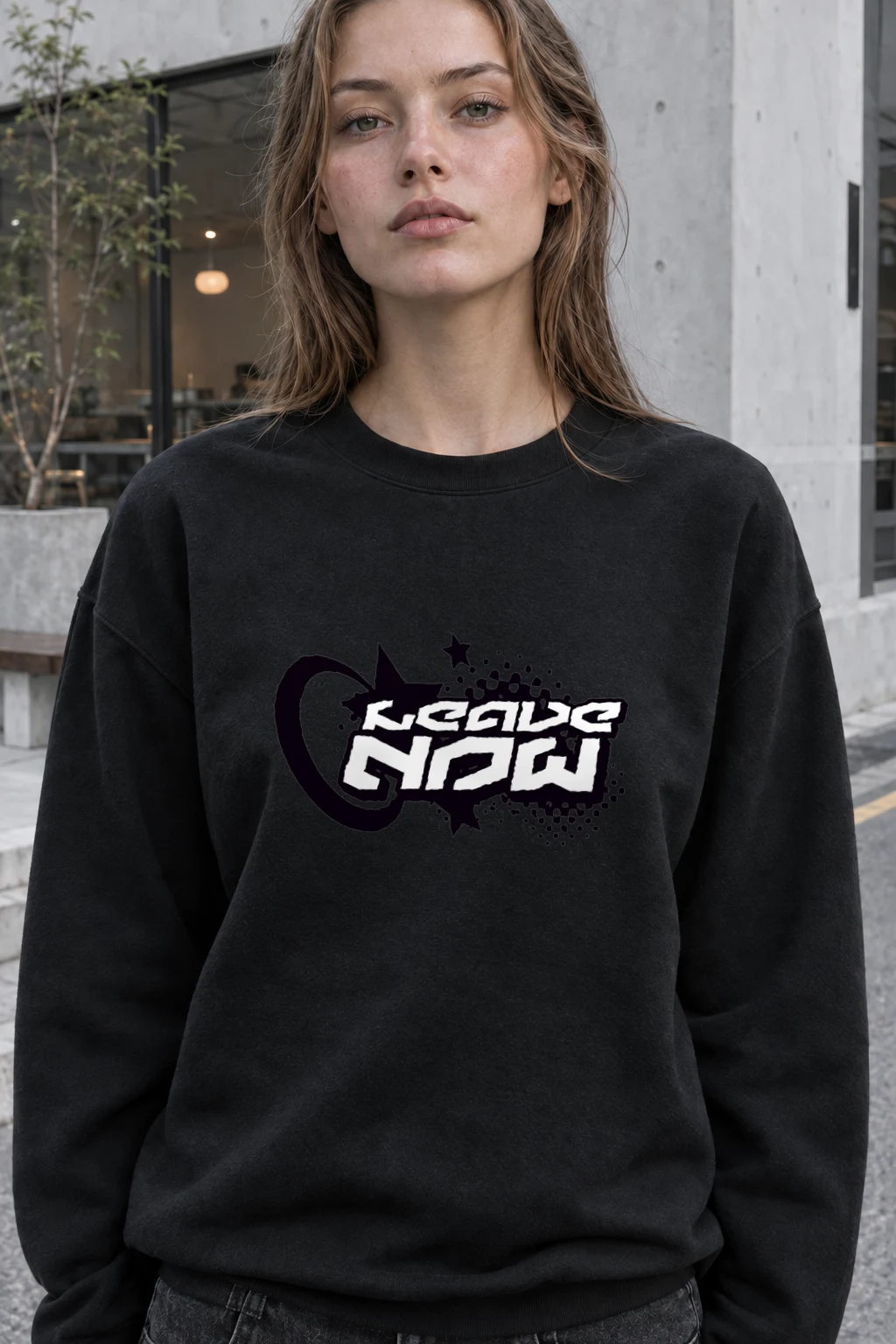 "Space Gun" Heavy Blend Unisex Crewneck Sweatshirt | Gildan 18000