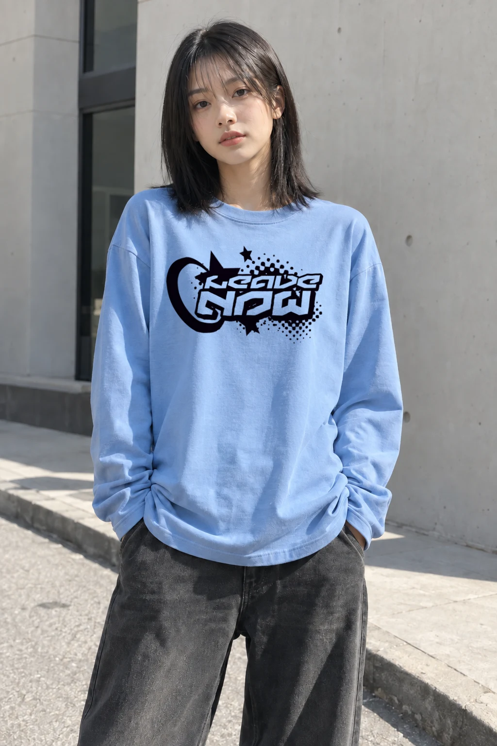 "Space Gun" Unisex Longsleeve T-shirt | Gildan 2400