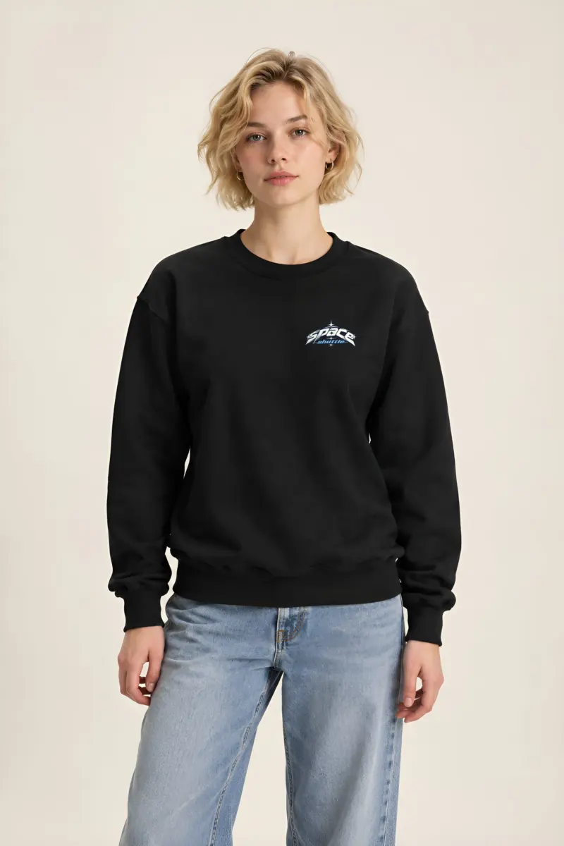 "Space Shuttle" Heavy Blend Unisex Crewneck Sweatshirt