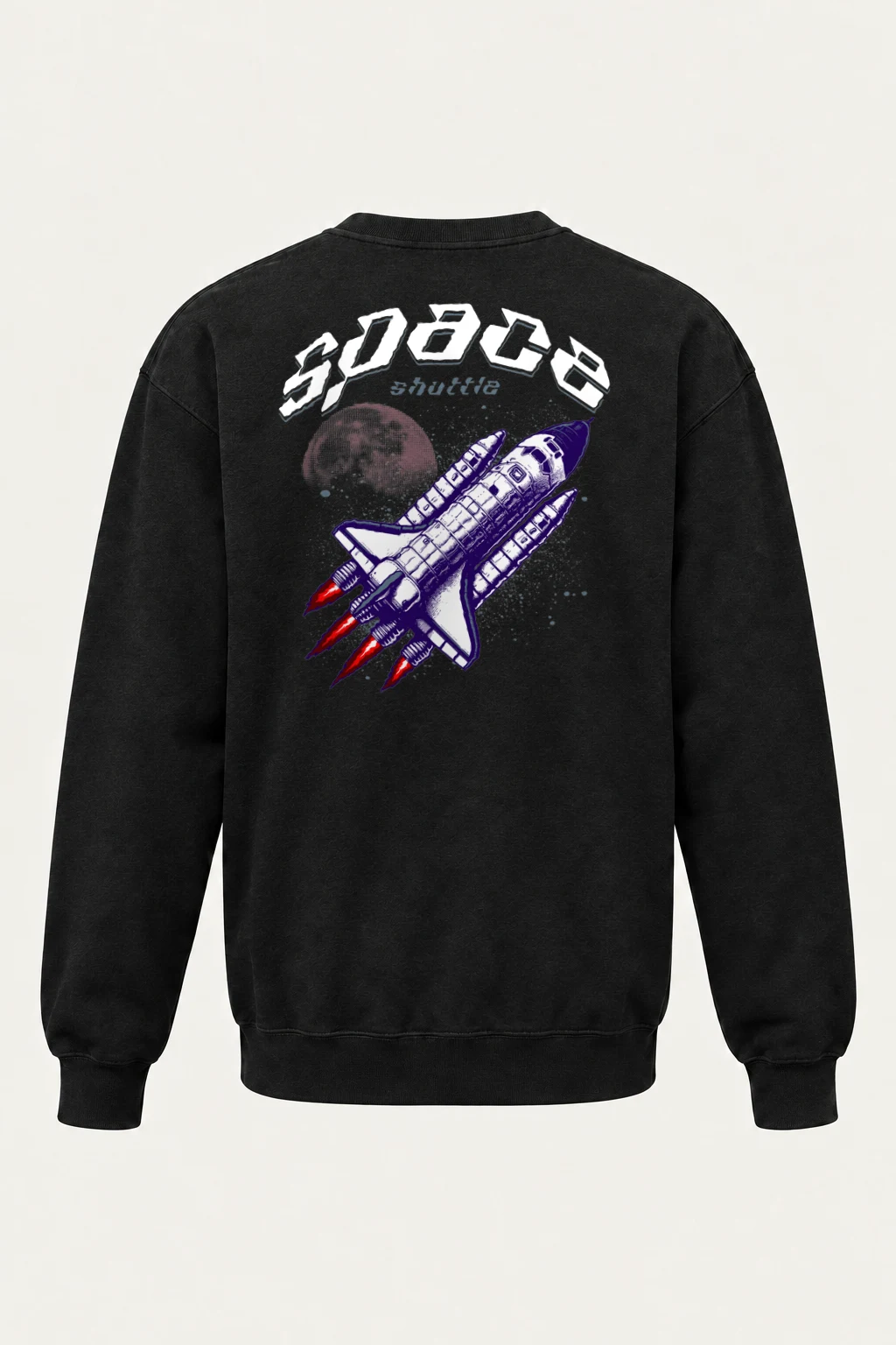 "Space Shuttle" Heavy Blend Unisex Crewneck Sweatshirt | Gildan 18000