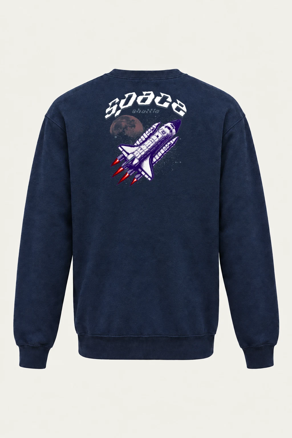 "Space Shuttle" Heavy Blend Unisex Crewneck Sweatshirt | Gildan 18000