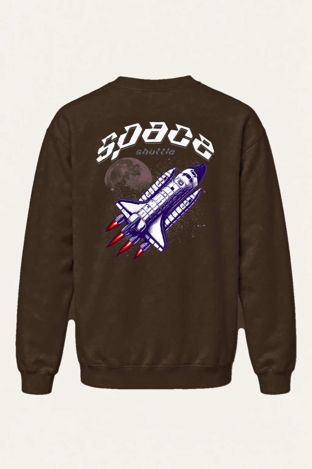 "Space Shuttle" Heavy Blend Unisex Crewneck Sweatshirt | Gildan 18000