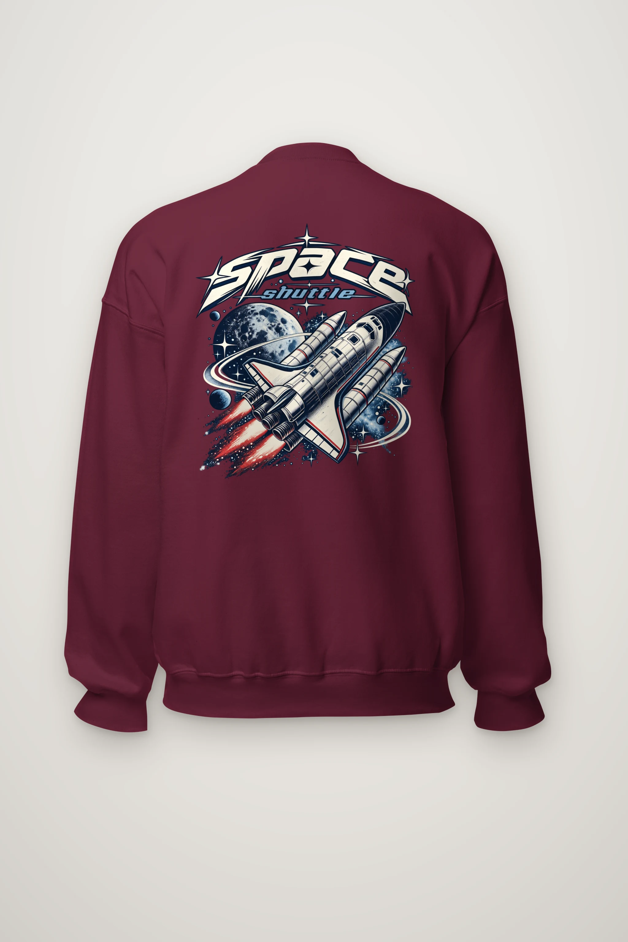 "Space Shuttle" Heavy Blend Unisex Crewneck Sweatshirt