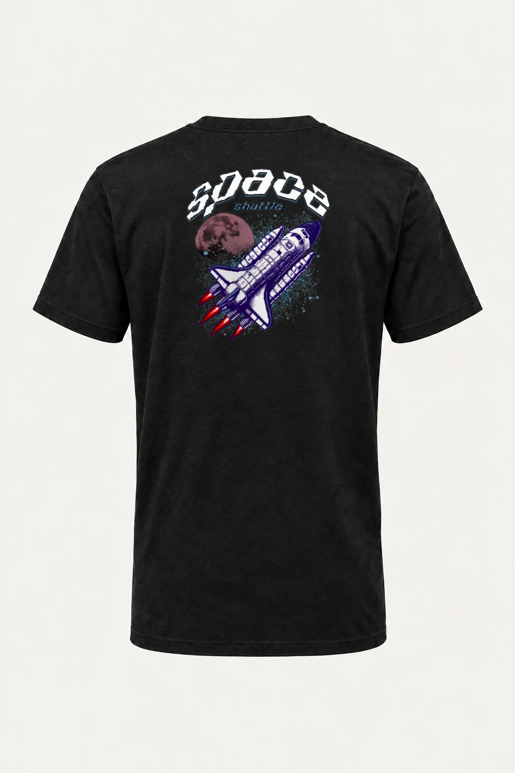 "Space Shuttle" Heavyweight Unisex Crewneck T-shirt | Gildan 5000