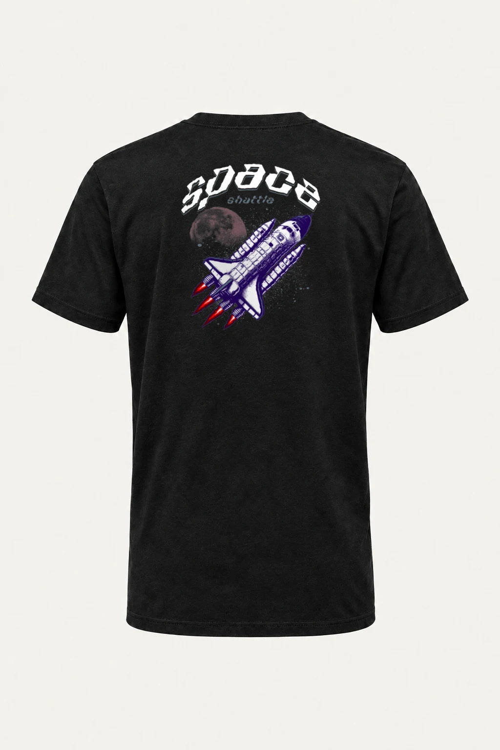 "Space Shuttle" Heavyweight Unisex Crewneck T-shirt | Gildan 5000