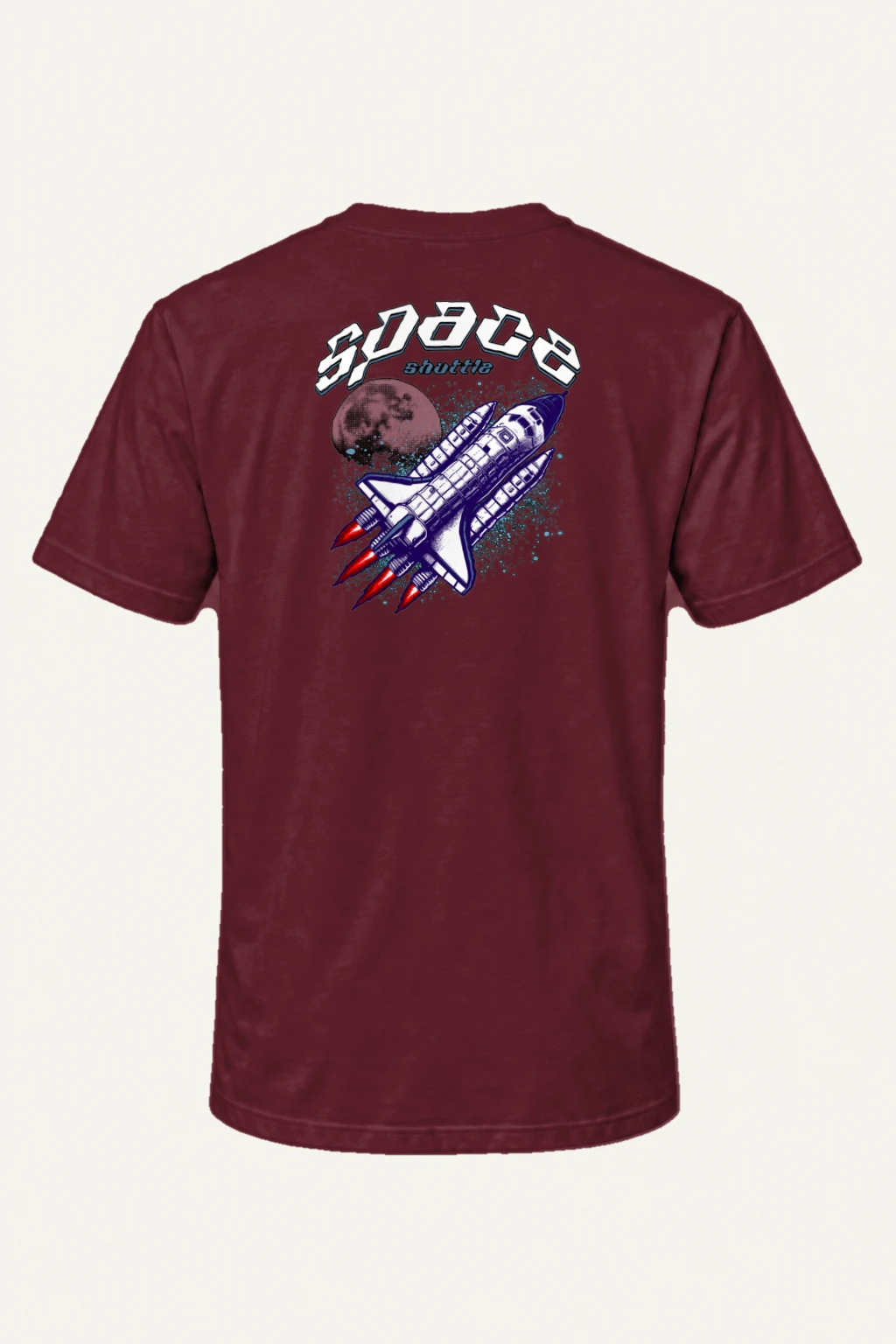 "Space Shuttle" Heavyweight Unisex Crewneck T-shirt | Gildan 5000