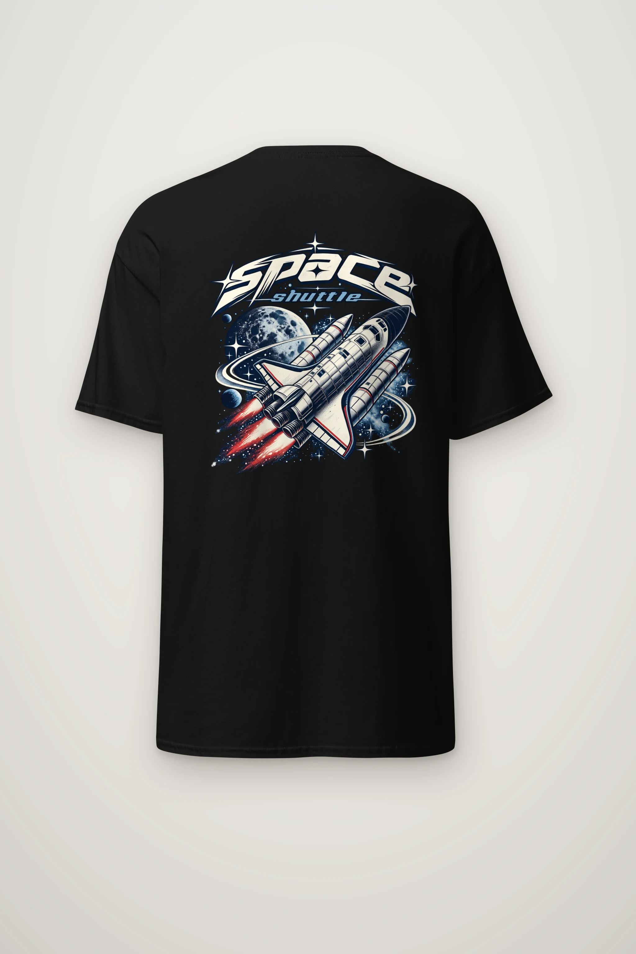 "Space Shuttle" Heavyweight Unisex Crewneck T-shirt