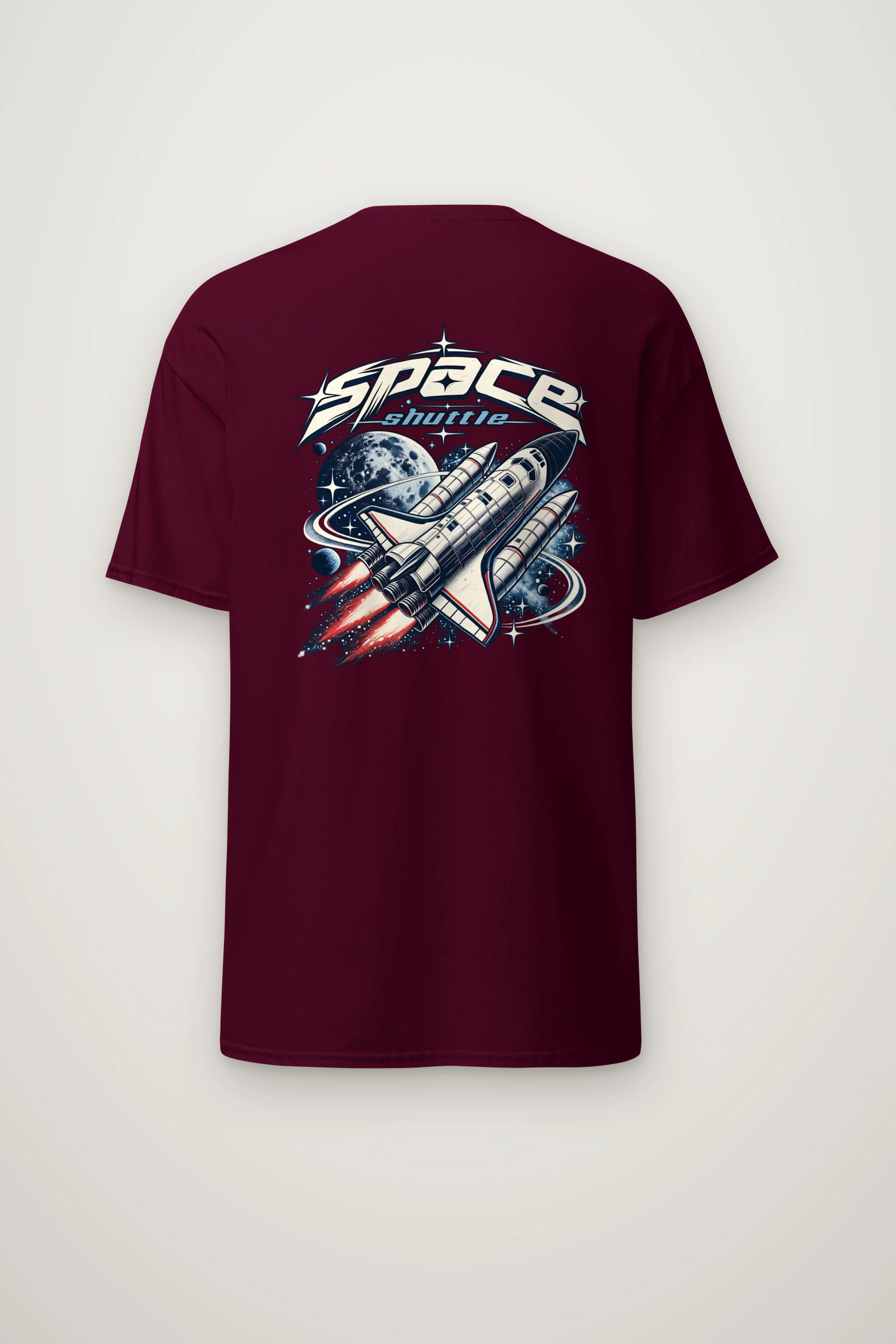 "Space Shuttle" Heavyweight Unisex Crewneck T-shirt
