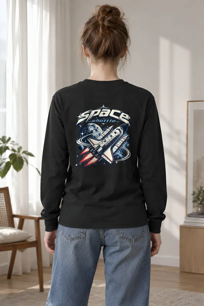 "Space Shuttle" Unisex Longsleeve T-shirt