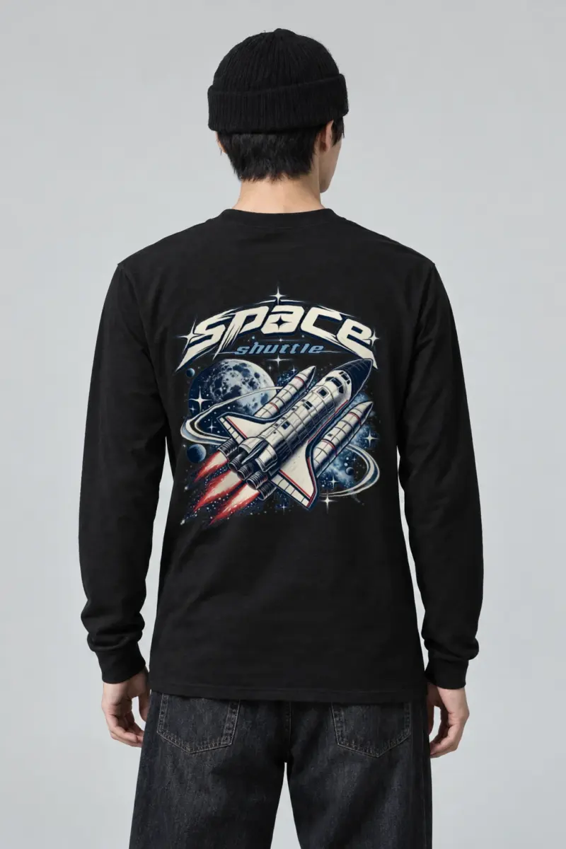 "Space Shuttle" Unisex Longsleeve T-shirt