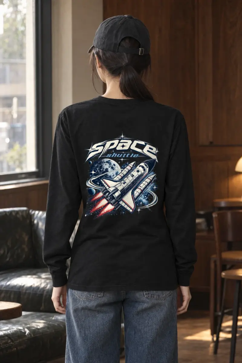 "Space Shuttle" Unisex Longsleeve T-shirt
