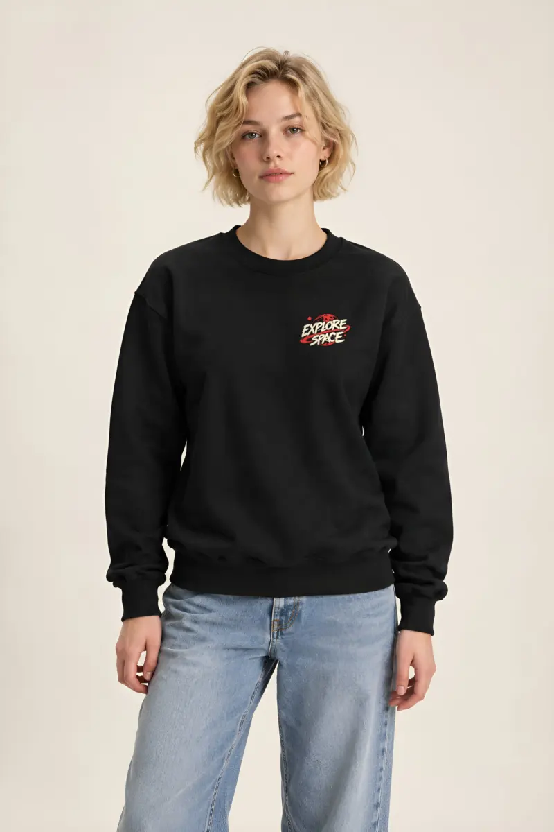 "Space Travel" Heavy Blend Unisex Crewneck Sweatshirt