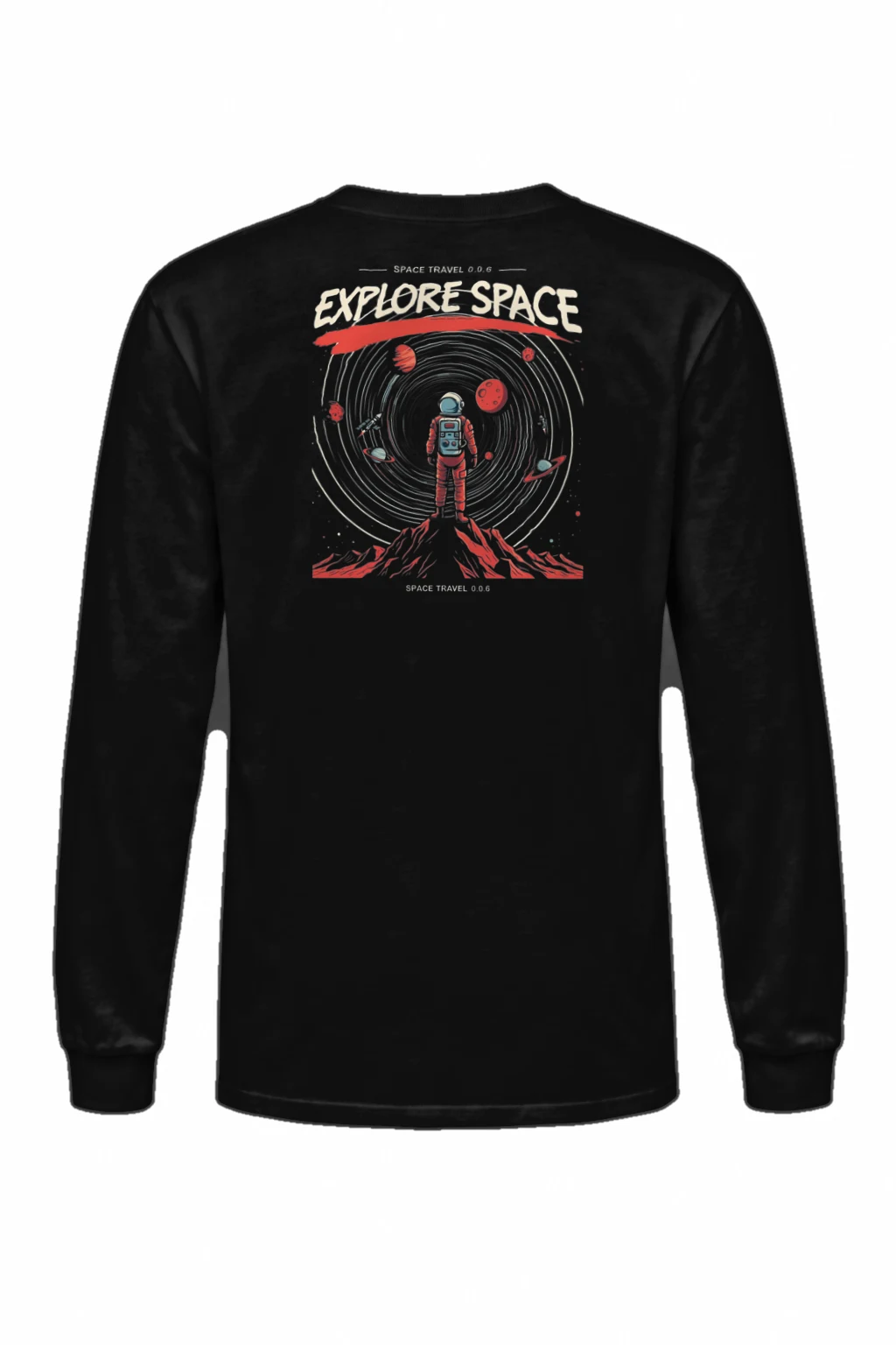 "Space Travel" Unisex Longsleeve T-shirt | Gildan 2400