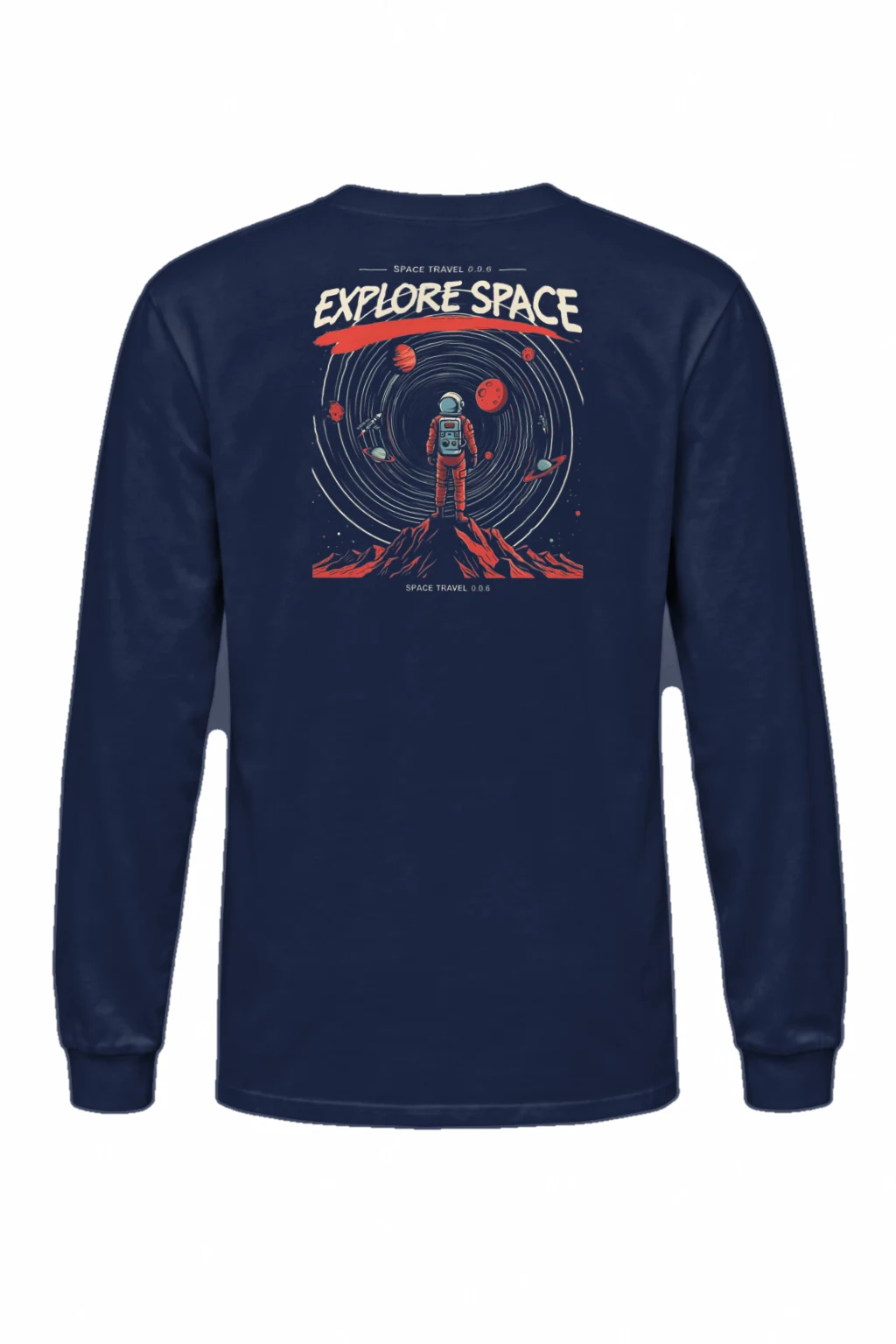 "Space Travel" Unisex Longsleeve T-shirt | Gildan 2400
