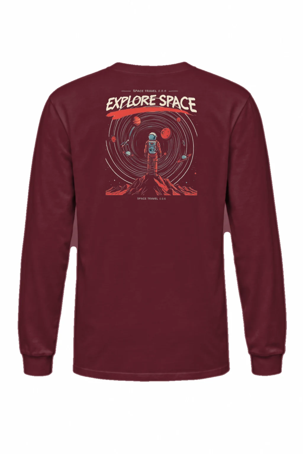 "Space Travel" Unisex Longsleeve T-shirt | Gildan 2400