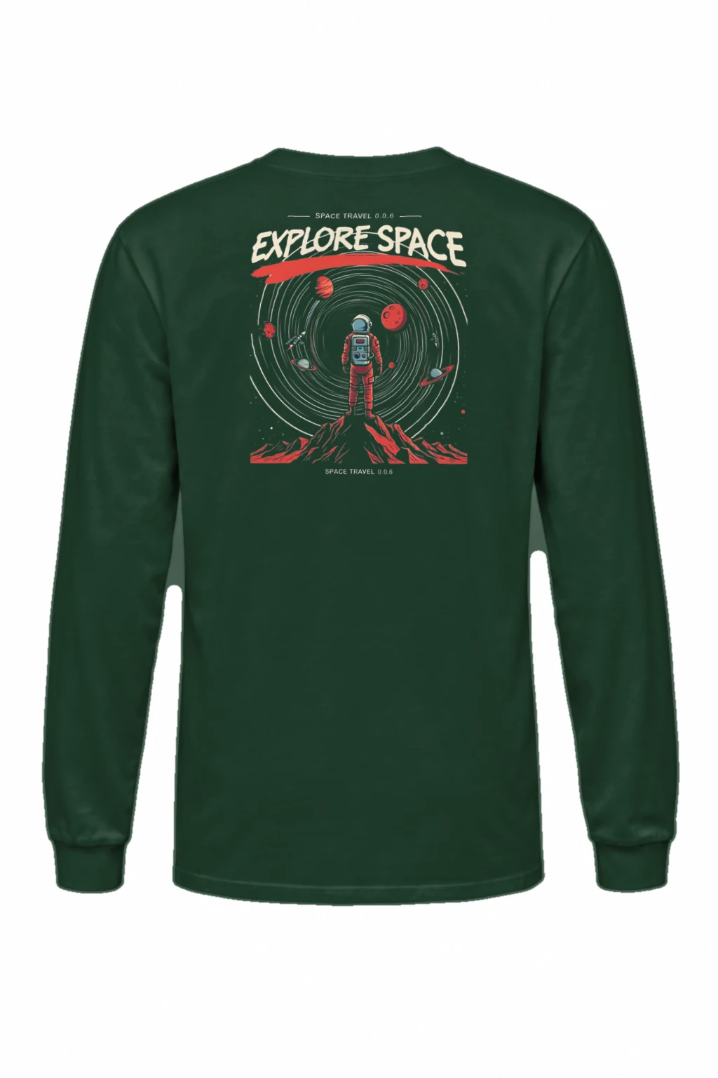 "Space Travel" Unisex Longsleeve T-shirt | Gildan 2400