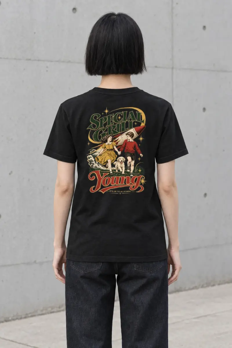 "Special Girl" Heavyweight Unisex Crewneck T-shirt | Gildan 5000