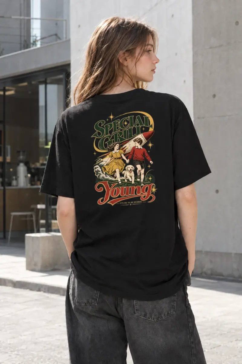 "Special Girl" Heavyweight Unisex Crewneck T-shirt | Gildan 5000