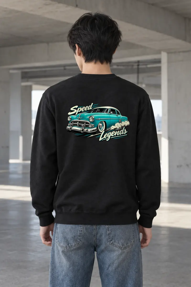 "Speed Legends" Heavy Blend Unisex Crewneck Sweatshirt