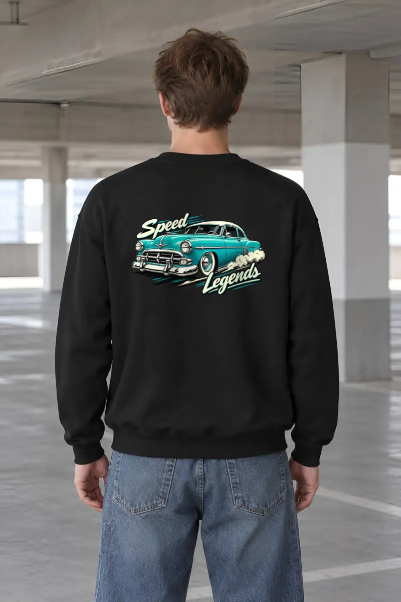"Speed Legends" Heavy Blend Unisex Crewneck Sweatshirt