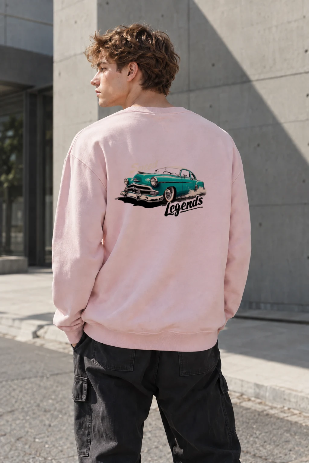"Speed Legends" Heavy Blend Unisex Crewneck Sweatshirt | Gildan 18000