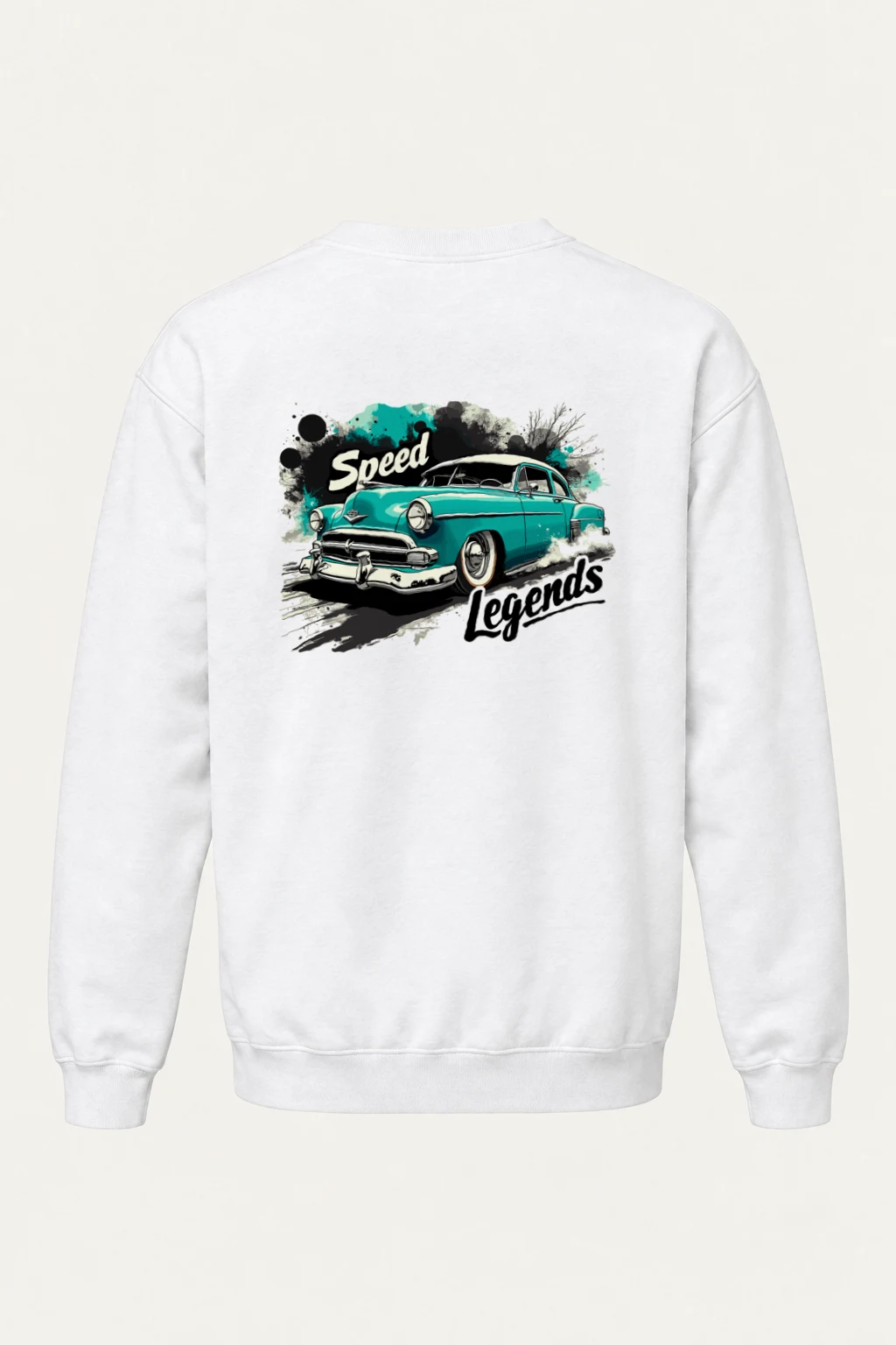 "Speed Legends" Heavy Blend Unisex Crewneck Sweatshirt | Gildan 18000